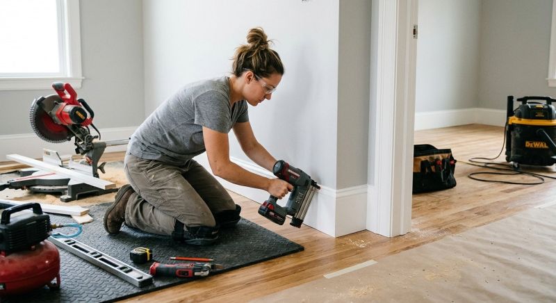 Baseboards Installation in Wilmington, NC