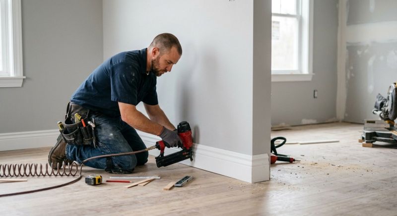 Baseboards Installation in Wilmington, NC