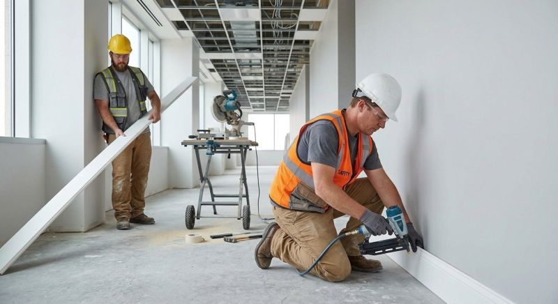 Commercial Trim Installation in Wilmington, NC