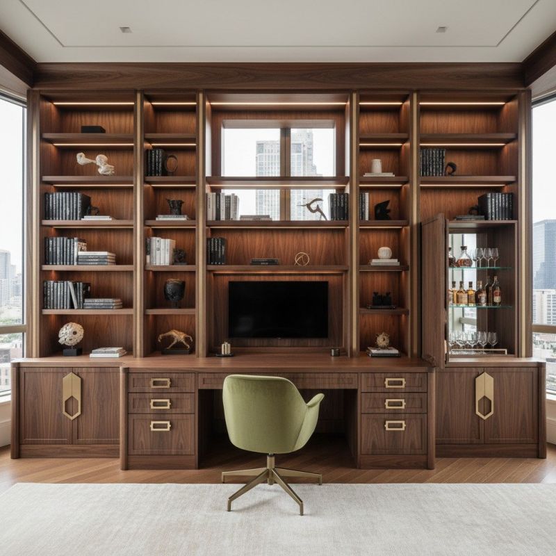 Custom Bookshelves Service in Charlotte, NC