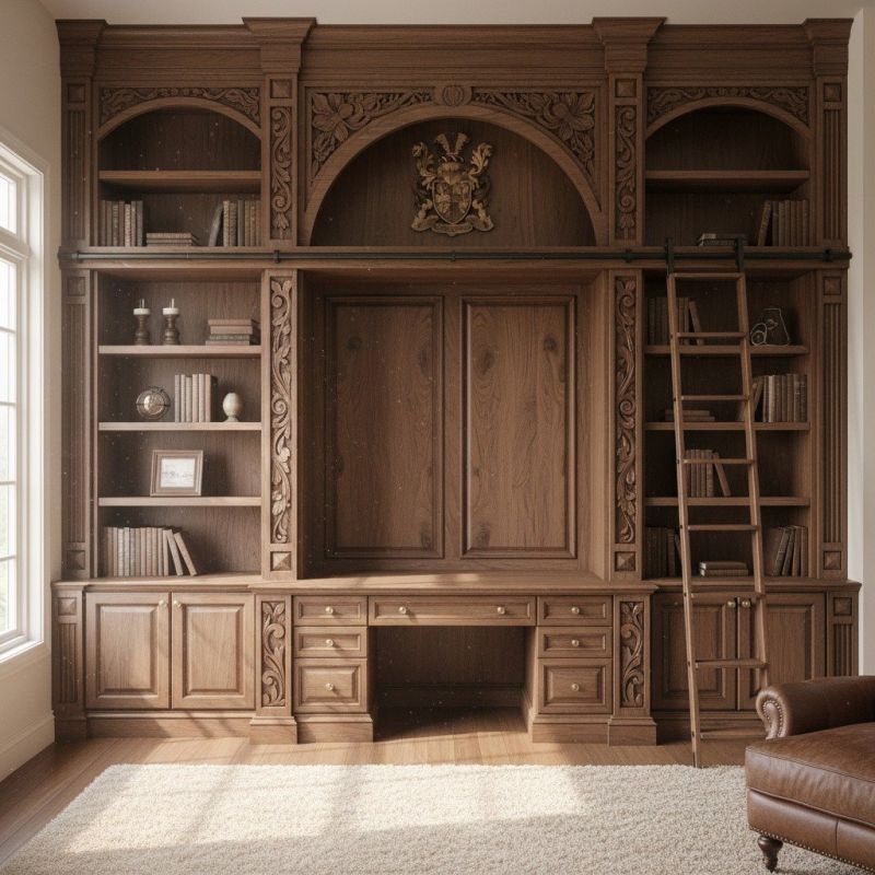 Custom Bookshelves Service in Charlotte, NC