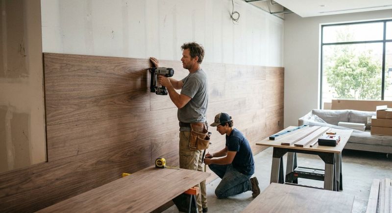 Interior Cladding Installation in Wilmington, NC