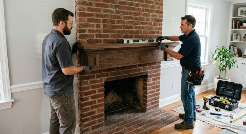Mantel Installation Service in Wilmington, NC