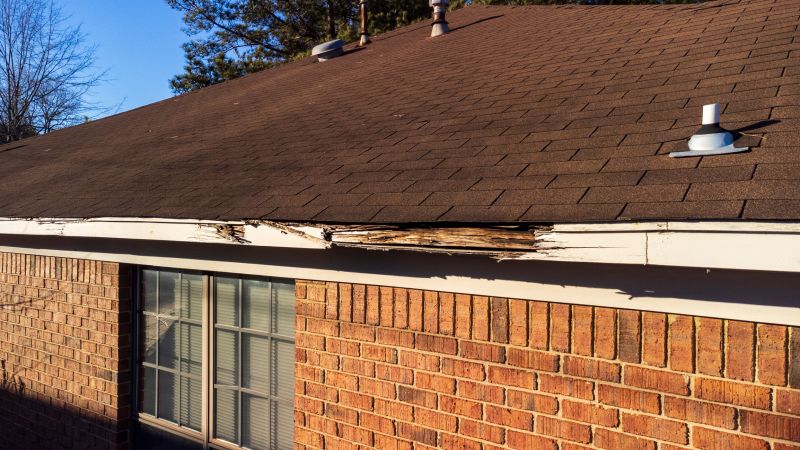 Soffit Damage Repair in Alpharetta, GA